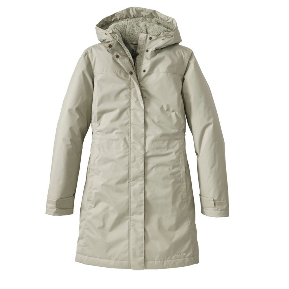 LL Bean Winter Warmer Coat (olive green)